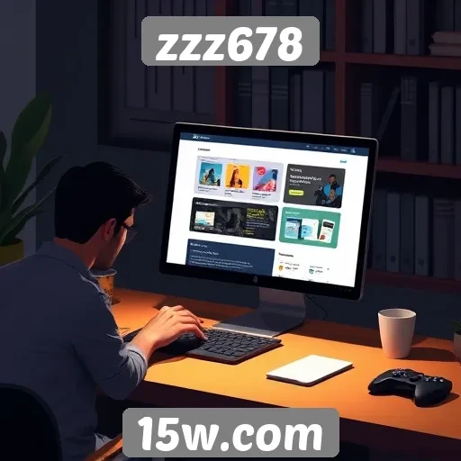 Experiência do usuário no site zzz678